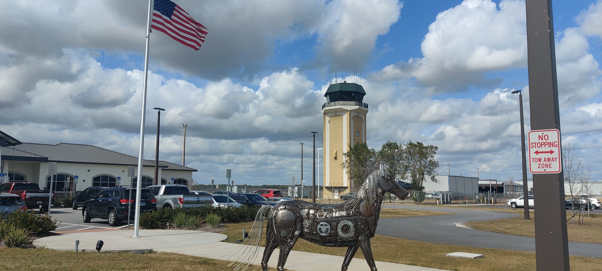 Ocala International Airport Horse